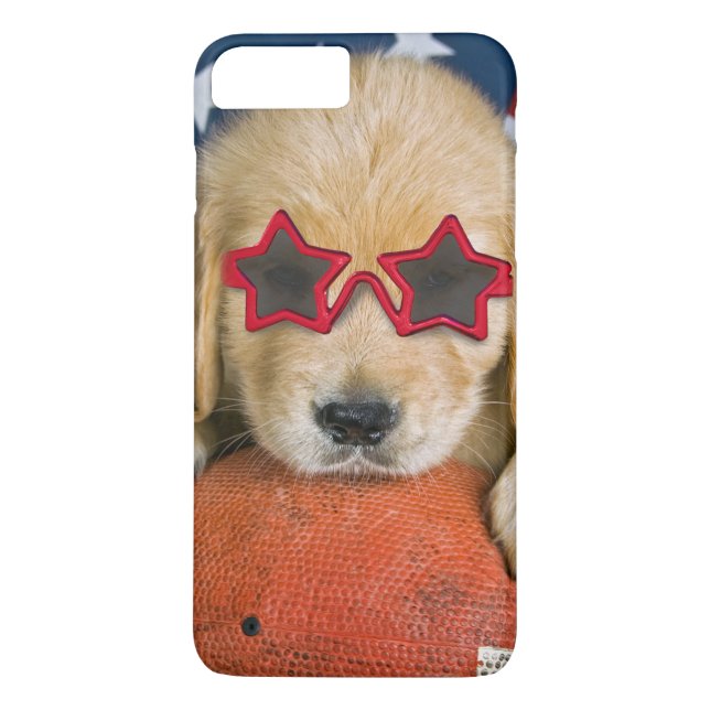 golden retriever on football Case-Mate iPhone case (Back)