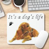 Golden Retriever Painting Dogs Life Funny Slogan