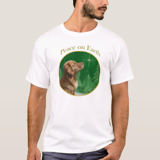 Golden Retriever Peace T-Shirt