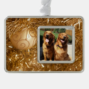 Golden Retriever Personalised Christmas Ornament