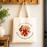 Golden Retriever Photo Life Is Better