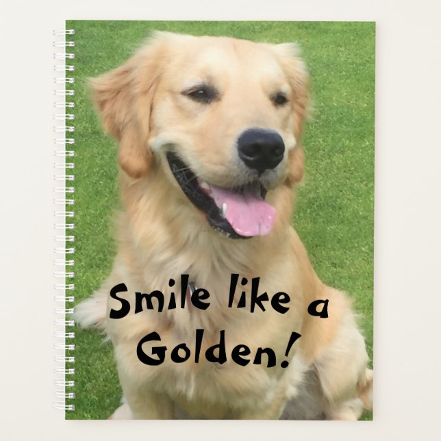 Golden Retriever Planner (Front)