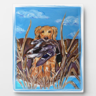 GOLDEN RETRIEVER PLAQUE