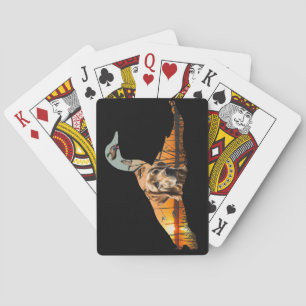 Golden Retriever Playing Cards, Flying Mallard Playing Cards