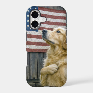 Golden Retriever Pledge of Allegiance
