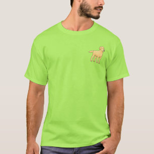 Golden Retriever pocket-sized T-Shirt