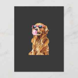 Golden Retriever Postcard
