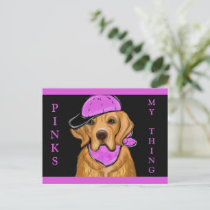 GOLDEN RETRIEVER POSTCARD