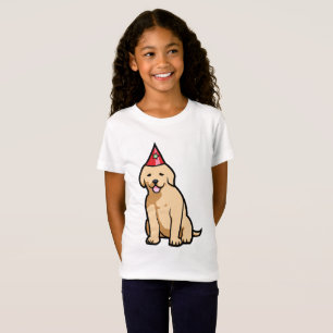 Golden Retriever Puppy Birthday T-Shirt