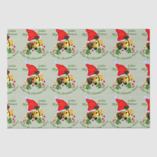 Golden Retriever Puppy Tissue Paper
