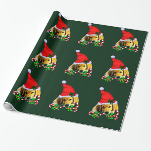 Golden Retriever Puppy Wrapping Paper