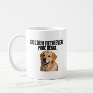 Golden Retriever. Pure Heart. Dog Lover Coffee Mug