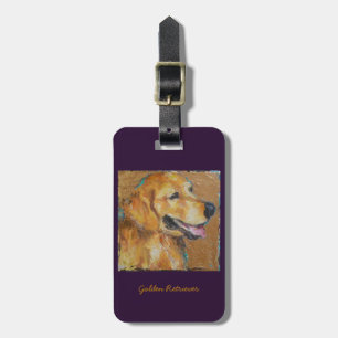 Golden Retriever purse, luggage tag or key chain