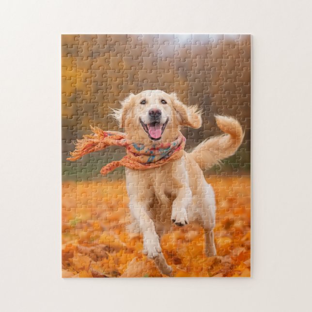 golden retriever puzzle (Vertical)
