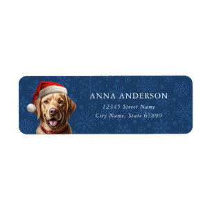 Golden Retriever Return Address Labels