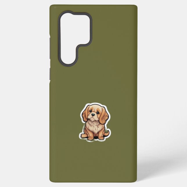 Golden Retriever Samsung Galaxy Phone Cover (Back)
