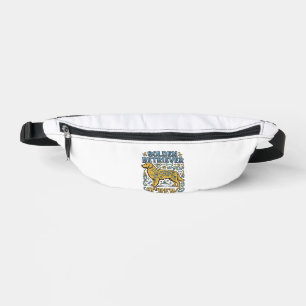 Golden Retriever Shirt With Vintage Dog Lover Art_ Bum Bags