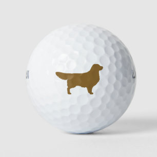 Golden Retriever Silhouette   Dog Breed Golf Balls