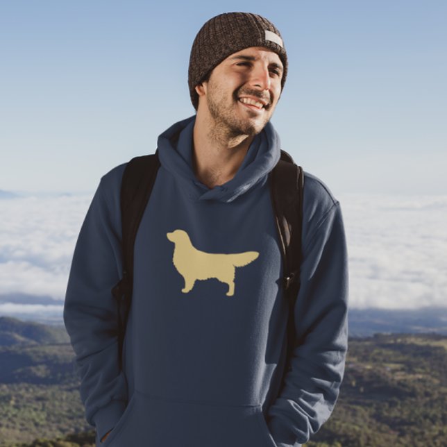 Golden Retriever Silhouette | Dog Breed Hoodie (Creator Uploaded)