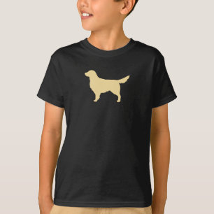 Golden Retriever Silhouette   Dog Breed T-Shirt