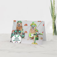 Golden Retriever St. Patrick’s Day Shamrockers