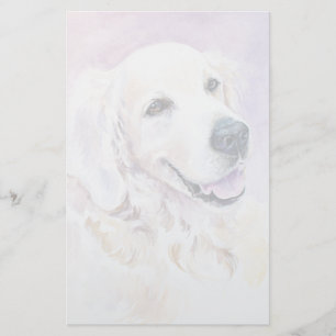 Golden retriever stationery