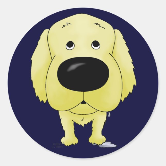 Golden Retriever Stickers (Front)