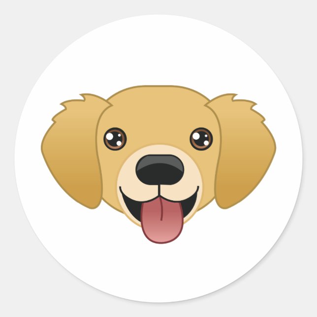 Golden Retriever Stickers (Front)
