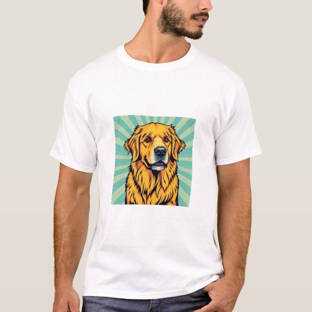 Golden Retriever T-Shirt (Front)