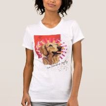 Golden retriever T-shirt
