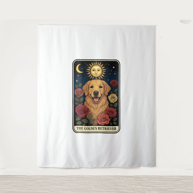 Golden Retriever Tapestry (Front)