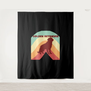 Golden Retriever Tapestry