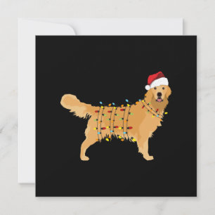 Golden Retriever Thank You Card