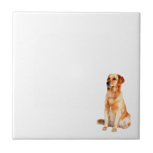 Golden Retriever Tile