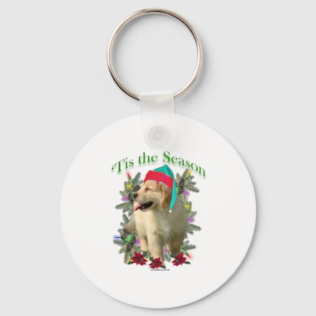 Golden Retriever ‘Tis Key Ring (Front)