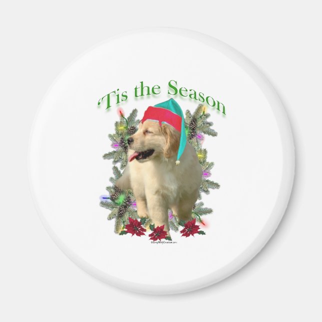 Golden Retriever ‘Tis Magnet (Front)