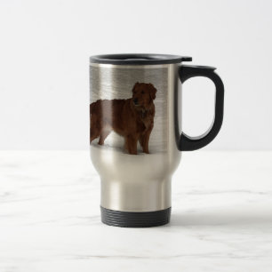 Golden Retriever Travel Mug