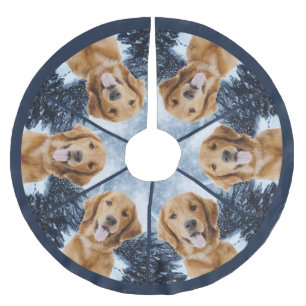 Golden Retriever Tree Skirt