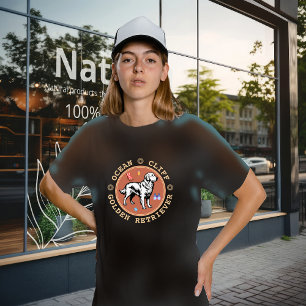 golden retriever Tri-Blend shirt