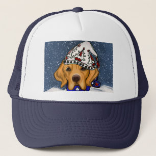 Golden Retriever Trucker Hat