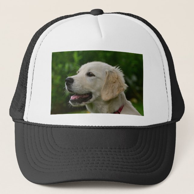 Golden Retriever Trucker Hat (Front)