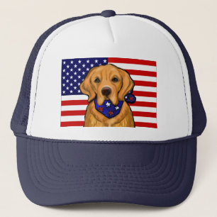 Golden Retriever Trucker Hat
