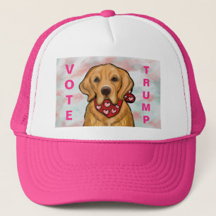 Golden Retriever Trucker Hat