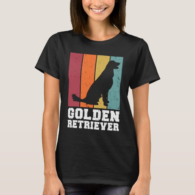 Golden Retriever Vintage  2 T-Shirt (Front)
