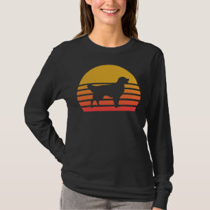 Golden Retriever Vintage Golden Retriever Silhouet T-Shirt