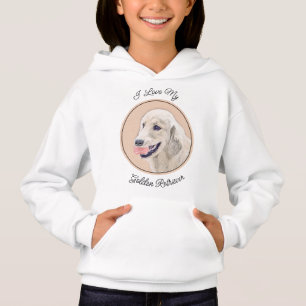 Golden Retriever with Tennis Ball Painting Dog Art