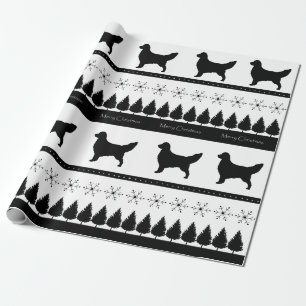 Golden Retriever Wrapping Paper