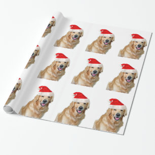 Golden Retriever Wrapping Paper