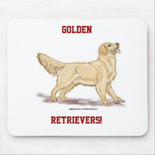 Golden Retrievers! Mouse Mat