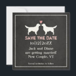 Golden Retrievers Wedding Save the Date<br><div class="desc"></div>